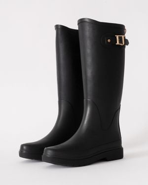 Ilse Jacobsen Neo Rain Tall Wellies - Black