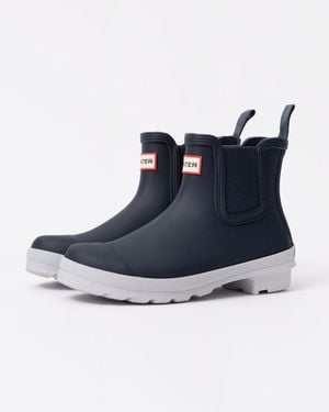 HUNTER Original Chelsea Boots - Blue