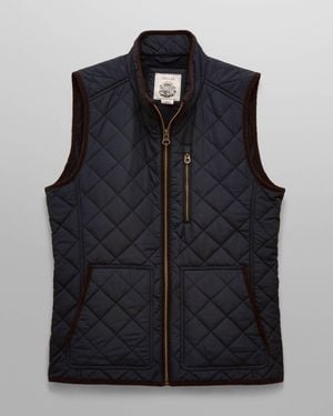 Joules Maynard Quilted Gilet - Black
