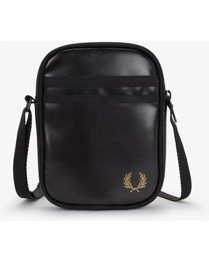 Fred Perry Tonal Classic Small Side Bag - Black