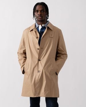 GANT Cotton Car Coat - Natural