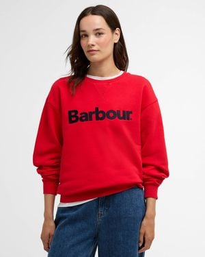 Barbour Sweatshirts - Red