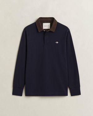 GANT Cord Collar Rugger - Blue
