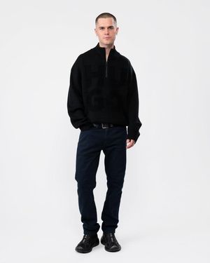 HUGO Sonel Jumper Size: L - Black