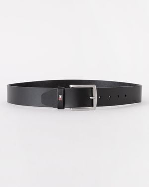 Tommy Hilfiger Denton Belt 4Cm - Black
