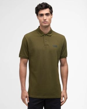 Barbour Essential Short Sleeve Polo - Green