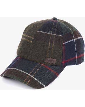 Barbour Galingale Tartan Cap - Grey