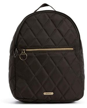 Barbour Quilted Backpack - Black