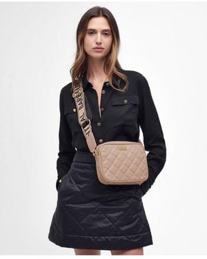 Barbour Quilted Sloane Crossbody Bag - Blue