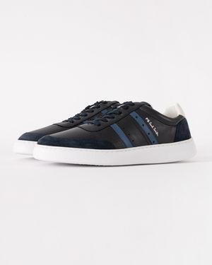 Paul Smith Birch Leather Trainers - Blue