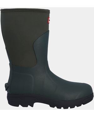 HUNTER Balmoral Neoprene Short Boot - Black
