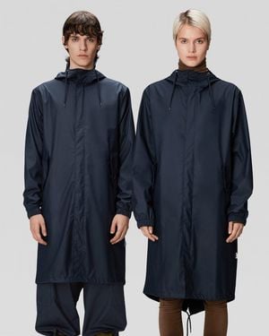 Rains Fishtail Parka - Blue