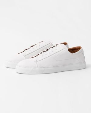 Oliver Sweeney Sirolo Calf Leather Lightweight Trainers - White