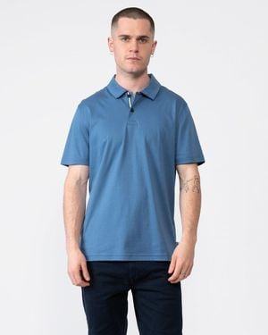 Ted Baker Zeiter Short Sleeve Slim Soft Touch Polo - Blue