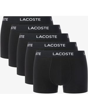 Lacoste 5-Pack Trunks - Black