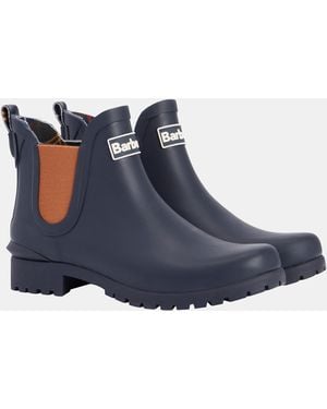 Barbour Wilton Wellingtons - Blue