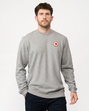 Fjallraven 1960 Logo Badge Sweatshirt - Grey