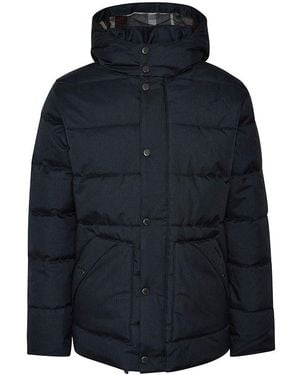 Barbour Brampton Puffer Jacket - Blue
