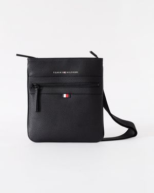 Tommy Hilfiger Essential Pu Crossover Bag - Black