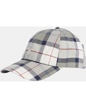 Barbour Tartan Sports Cap - Grey