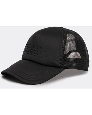 Barbour Heli Trucker Cap - Black
