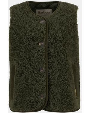 Barbour Luciana Fleece Gilet - Green