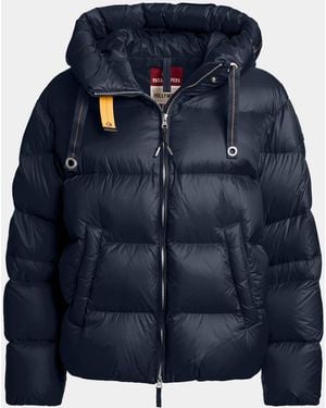 Parajumpers Tilly Down Jacket With Hood - Blue