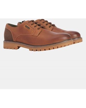 Barbour Sandstone Derby Shoes - Brown