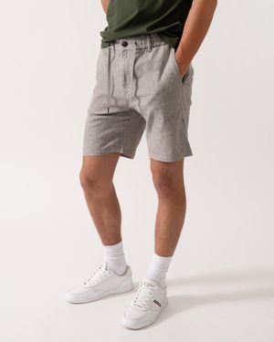 BOSS Tapered Chino Shorts - Natural