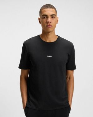 BOSS Unique Pyjama T-Shirt - Black