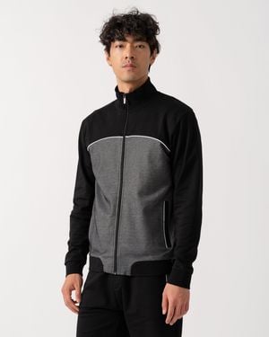 BOSS Loungewear Tracksuit Jacket 50545567 - Black