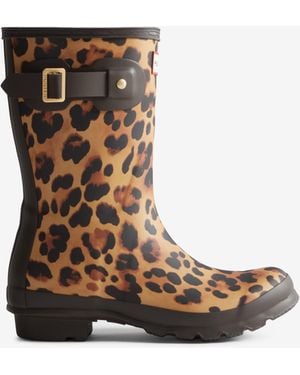 HUNTER Wellington Boots - Brown