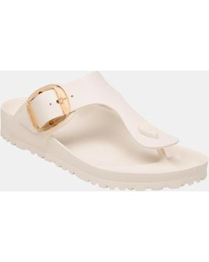 Birkenstock Gizeh Big Buckle Eva Sandals - Natural