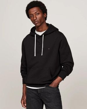 Tommy Hilfiger Essential Fleece Hoodie - Black