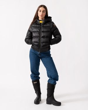 Parajumpers Mariah Hooded Down Bomber - Black
