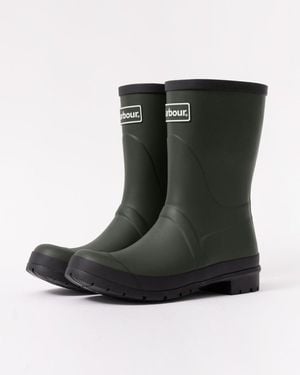 Barbour Banbury Short Wellingtons - Black