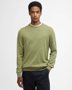 Barbour Pima Cotton Crew Sweatshirt - Green
