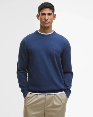 Barbour Pima Cotton Crew Sweatshirt - Blue