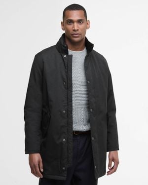 Barbour Winter Powell Waterproof Jacket - Black