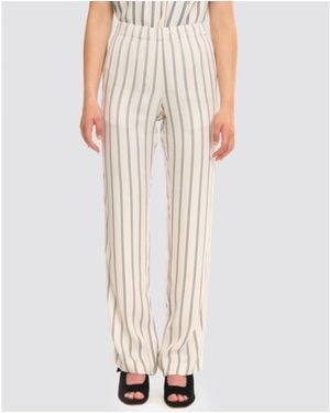 Samsøe & Samsøe Hoys Straight Aop Trousers 7700 Size: S - Metallic