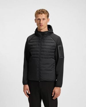 BOSS J Urbanex Padded Hybrid Jacket - Black