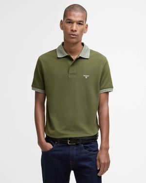 Barbour Marlton Tailored Fit Polo Shirt - Green
