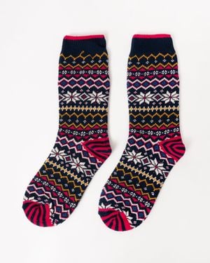 Joules Lucille Socks - Blue