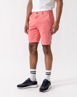 BOSS Slim Fit Chino Shorts - Red