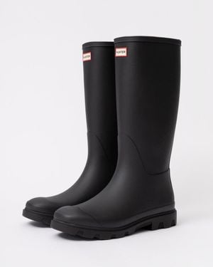 HUNTER Downpour Tall Boot - Black