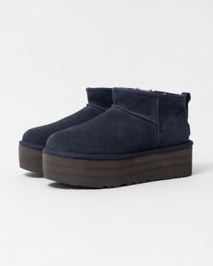 UGG Classic Ultra Mini Platform Boot - Blue