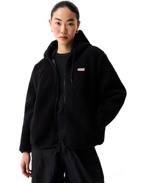 HUNTER Bonelle Borg Fleece Jacket - Black