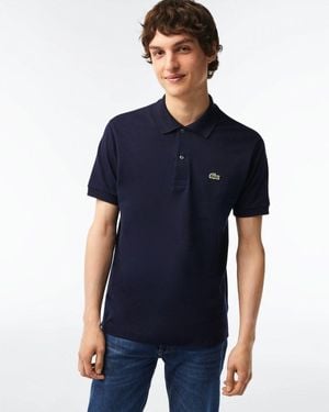 Lacoste Classic Fit L.12.12 Short Sleeve Polo Shirt - Blue