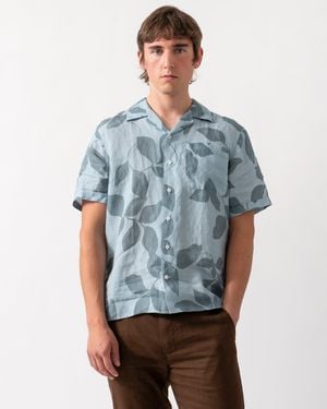 Oliver Sweeney Marvao Linen Shirt - Grey