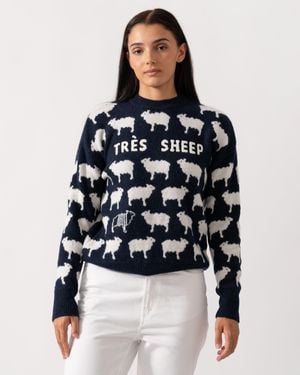 Joules Sheep Jumper - Blue